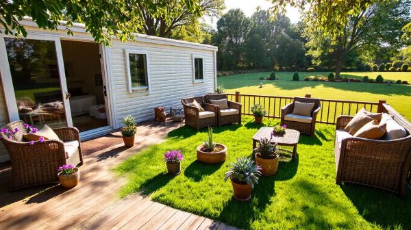 10 astuces pour concevoir une terrasse parfaite pour mobil-home