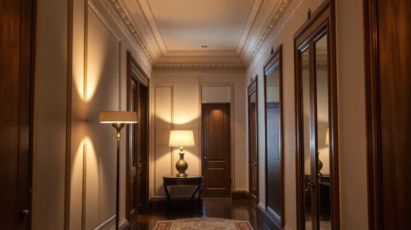 5 solutions d'éclairage chic pour embellir votre couloir