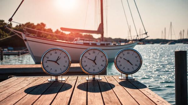 Choisissez l'horloge à marée parfaite pour vos activités nautiques