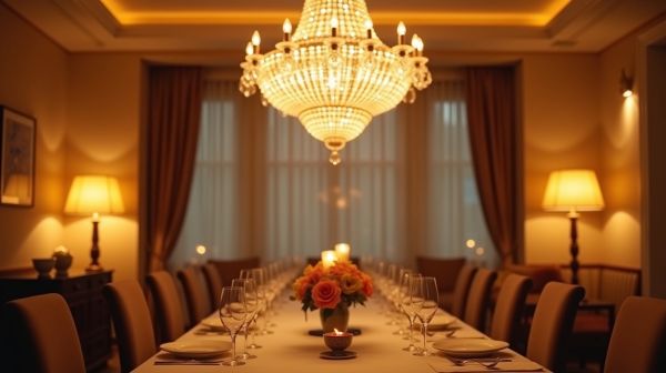 Luminaire d'ambiance pour salle à manger : élancez votre espace repas