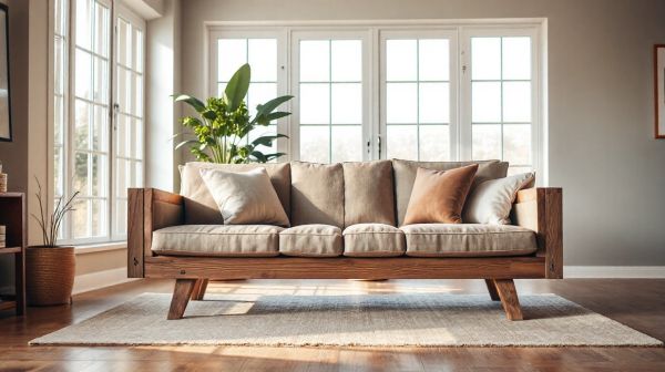 Top conseils pour sélectionner un élégant canapé en bois